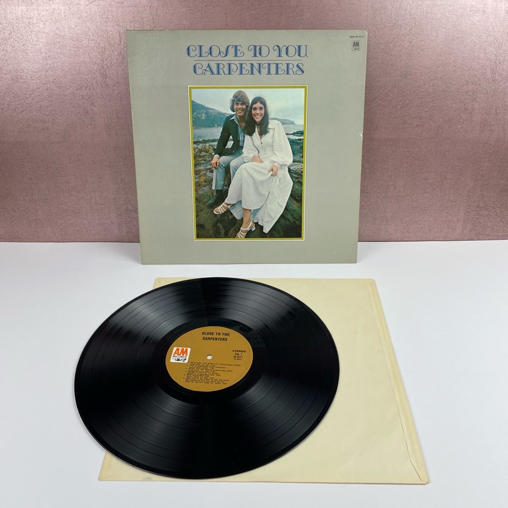Vintage Close To You Carpenters Vinyl Record Music
